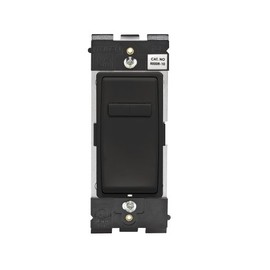 Leviton Renu Dimmer Switch Companion for Multi-Location Dimming, RE00R-OB, Onyx Black