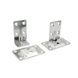 Vinland Marine 304 Stainless Steel mounting Table Brackets, Wall Mount Table Bracket, Marine Table Mount, Boat Cutting Board, Marine Grill