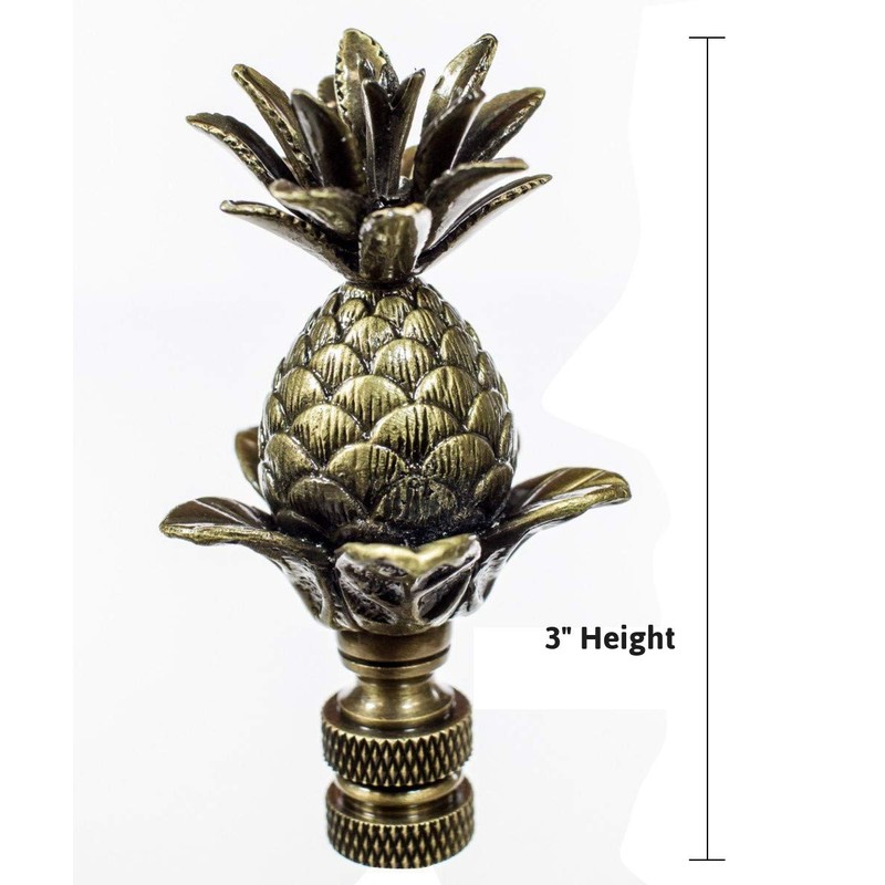 Pineapple Antique Metal Finial