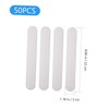 ARTIBETTER 50pcs Disposable Collar Protector Sweat Pads - White Collar