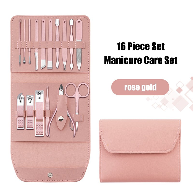 Portable Nail Clippers Set Nail Manicure Beauty Kit Professional Pedicure