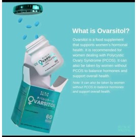 KAT MELENDEZ OVARSITOL Women’s Hormone Balance Supplement | 60 Capsules