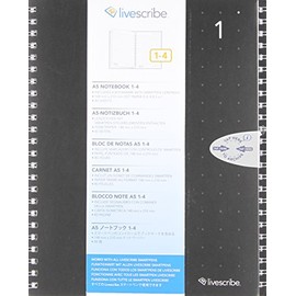 Livescribe A5 Single Subject Notebook #1-4 (4-pack)