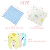 6 Pieces of Baby Squares Plus 3 Pieces of Bibs,