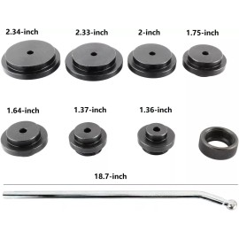 FreeTec 10PC Frost Plug Installer Remover Tool Set For 1" to 2-3/8" Frost Plugs Autos