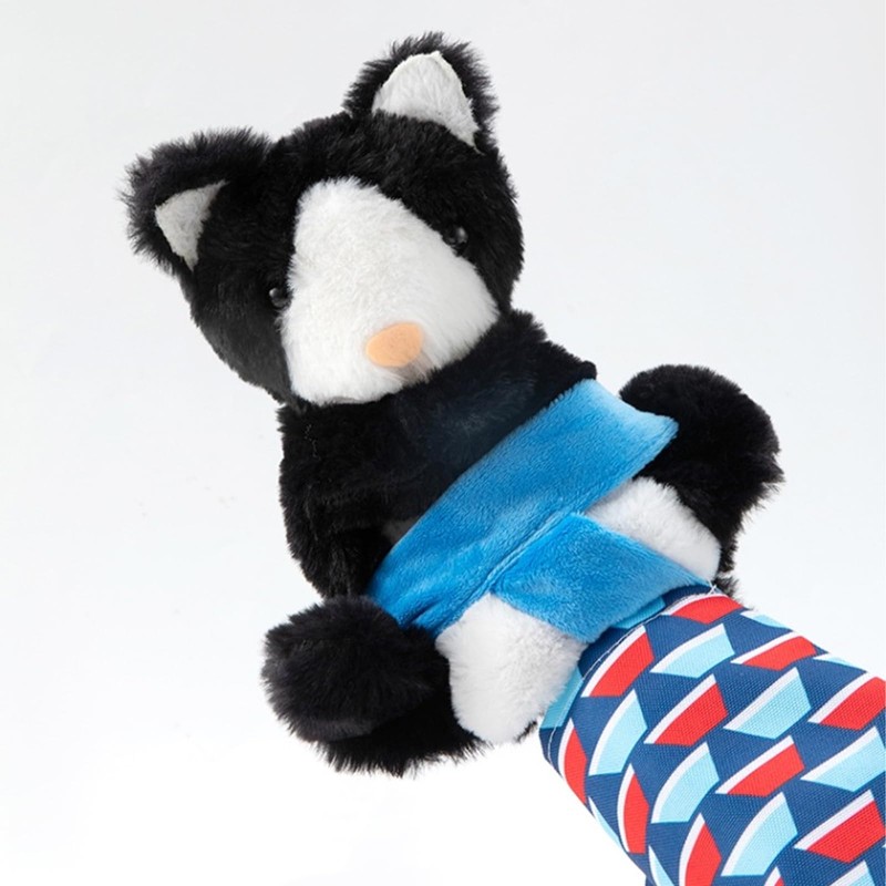 DtgEcd 1Pcs Cat Wrestling Puppet, Interactive Hand Puppets for Cats,