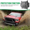 Racewill Front Engine Skid Plate, Engine Splash Shield Protection Guard