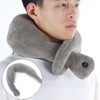 Vibrating Massaging Neck Pillow Massage Therapy Cushion Relax Muscles Relieve