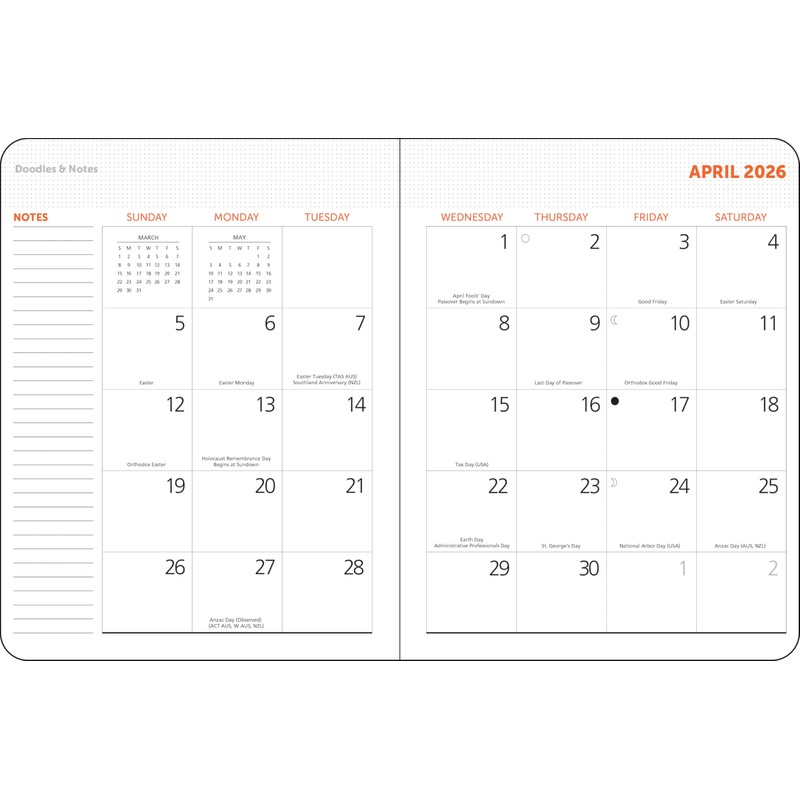 2026 MFA Boston Japanese Woodblocks Weekly Planner 6" x 8.25"