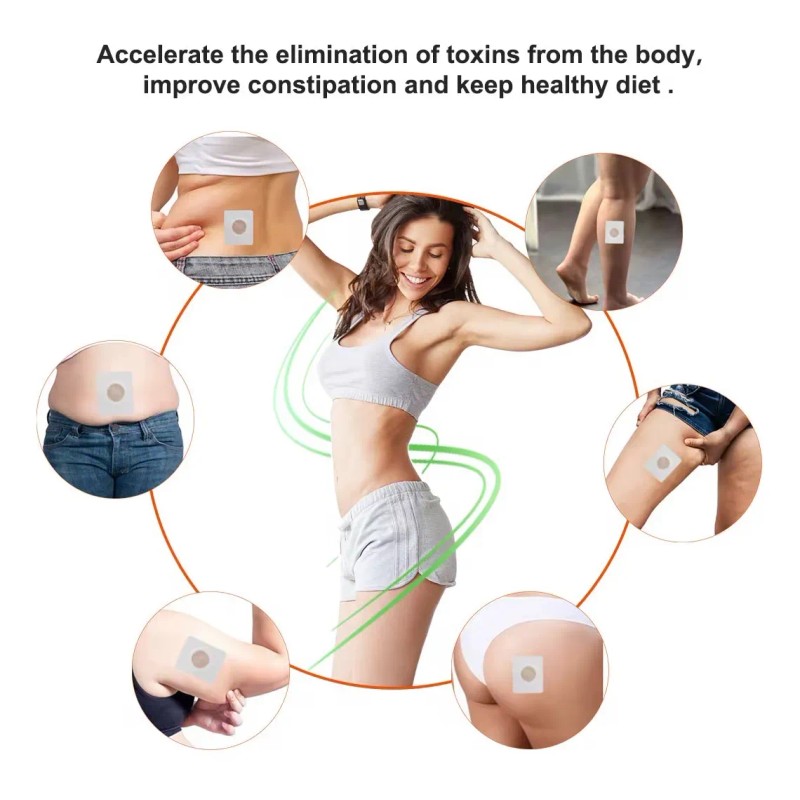 Parche Transdermicos Magnetoterapia Estimula Perdida Grasa Neutra