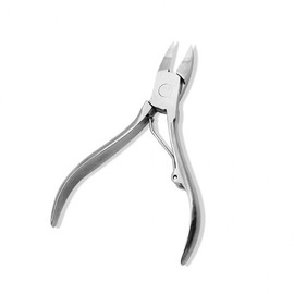 Stainless Steel Bird Beak Toenail Clipper Thick Toenail Nipper for Ingrown Toenail Self-Treatment 1 Piece 3ea