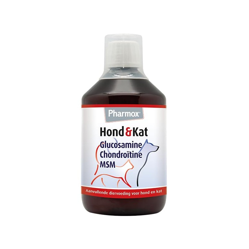 Hond & Kat Glucosamine Chondroitine & msm 500 ml