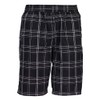 Mareno® Men's Swimming Trunks, Black Check - Black , size: