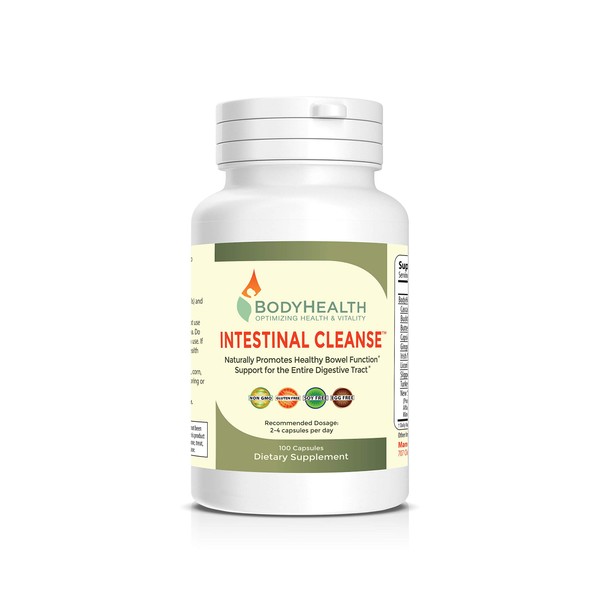 BodyHealth Intestinal Cleanse - Eliminate, Colon Cleanser Detox, Gentle Laxative