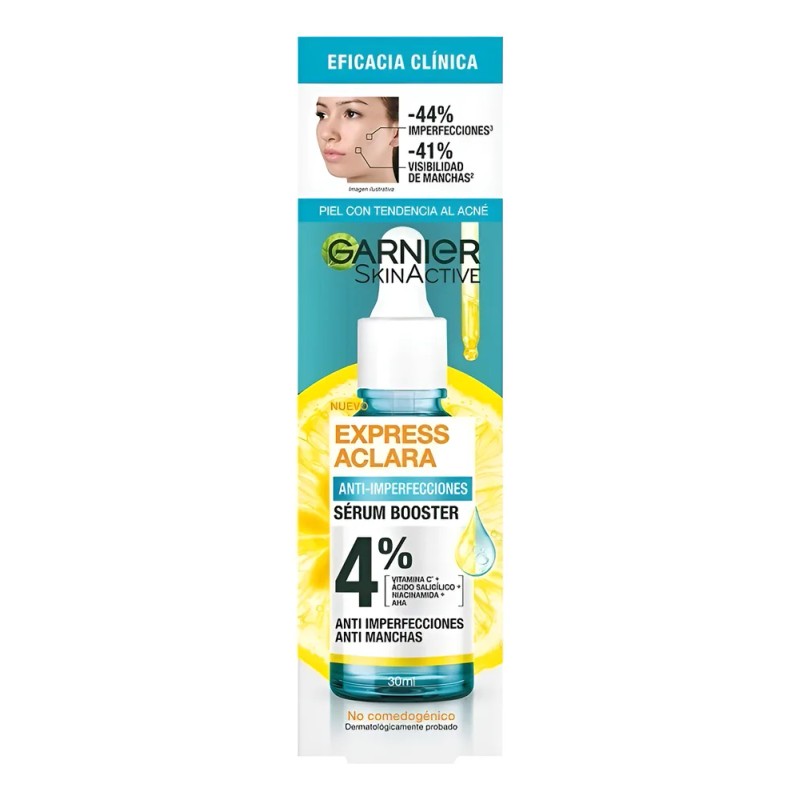 Serúm Garnier Express Booster 4% 30ml