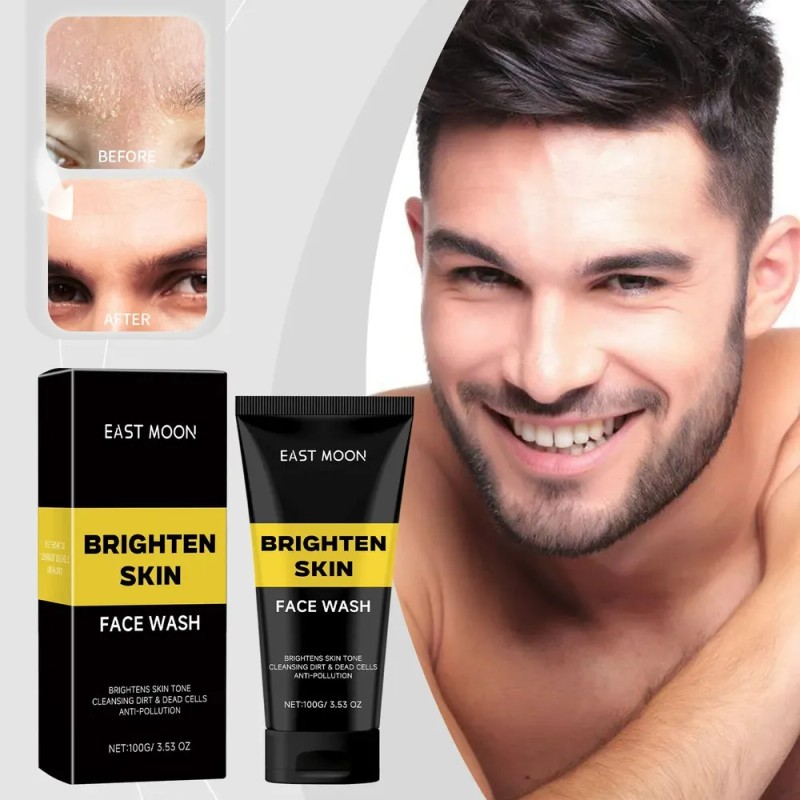 Limpiador Facial Para Hombre, Suave Y No Irritante, Adecuado