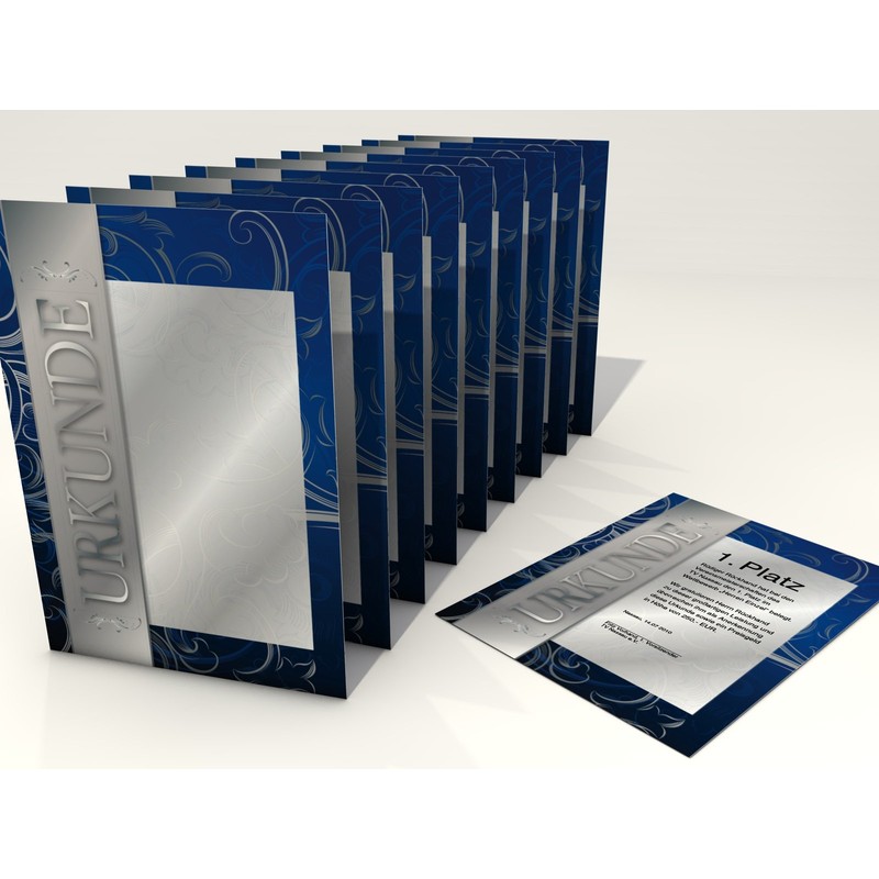 Certificate Paper "Silver" 50 Sheets | Classic | for Certificates