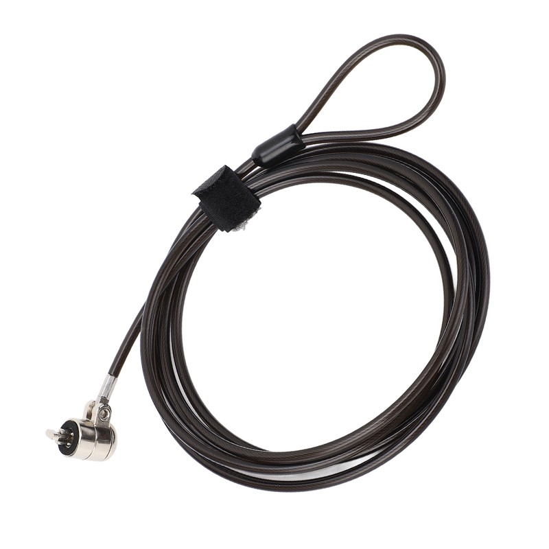 Laptop Cable Lock with 2 Keys Adjustable Length Flexibility Theft