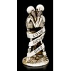 Skeleton Gothic Figures - Love Never Dies Banderole | Skeleton