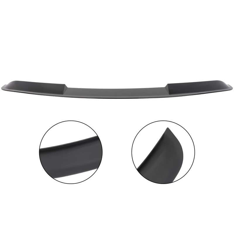 OCPTY 1PC Glossy Black Rear Window Roof Spoiler Compatible with