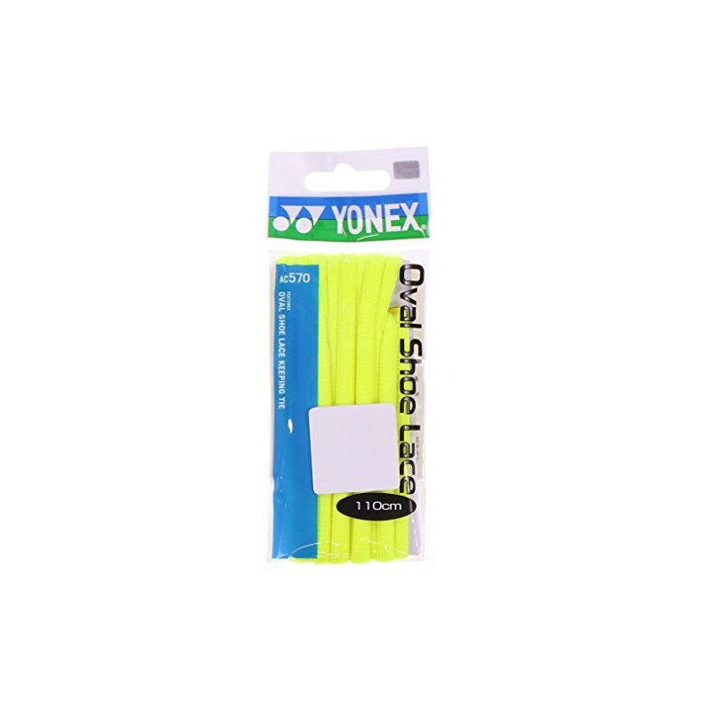 oval shoelace - lemon yellow
