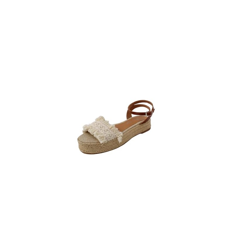 Pulaski | Sandalia Tipo Alpargata | Zamá Beige | 25
