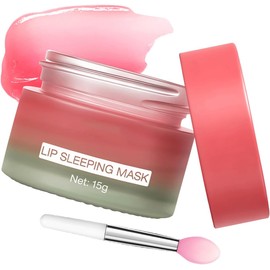 1 caja de mascarilla labial de doble color para hidratar y reparar profundamente, nutre los labios secos, día o noche, fórmulas suaves, mascarilla labial de doble color