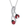 POPLYKE Ladybug Gifts for Mother Daughter 925 Sterling Silver Ladybug