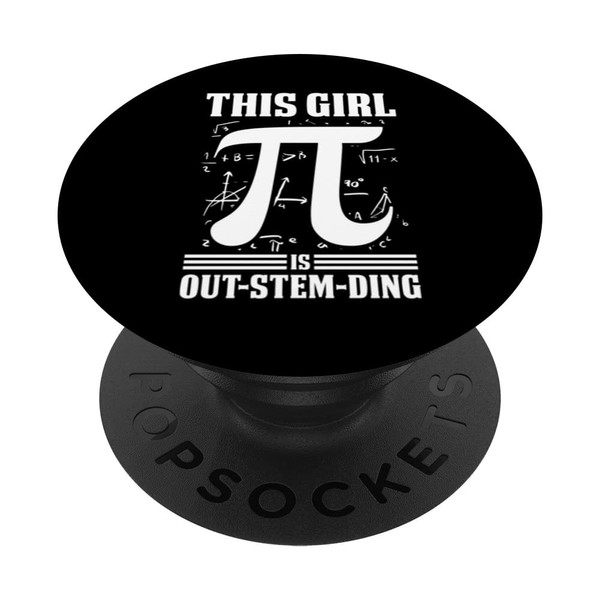 Steminist For Woman Scientist Female Scientist Stem Girls PopSockets Swappable