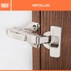 TOUCH Cabinet Hinges (1 Pair, 2 PCS) Face Frame Cupboard