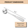 Stainless Steel 5ml Measuring Spoon - Compact Single Teaspoon Scoop