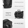 tomtoc Travel Backpack 28L, TSA Friendly Flight Approved Carry-on Luggage