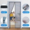 Heavy Duty Door Screen Magnetic Closure, LOVIGA Thickened Fiberglass Screen