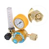 Argon Gas Regulator 0 To 3500psi Aluminum Alloy TIG Flow