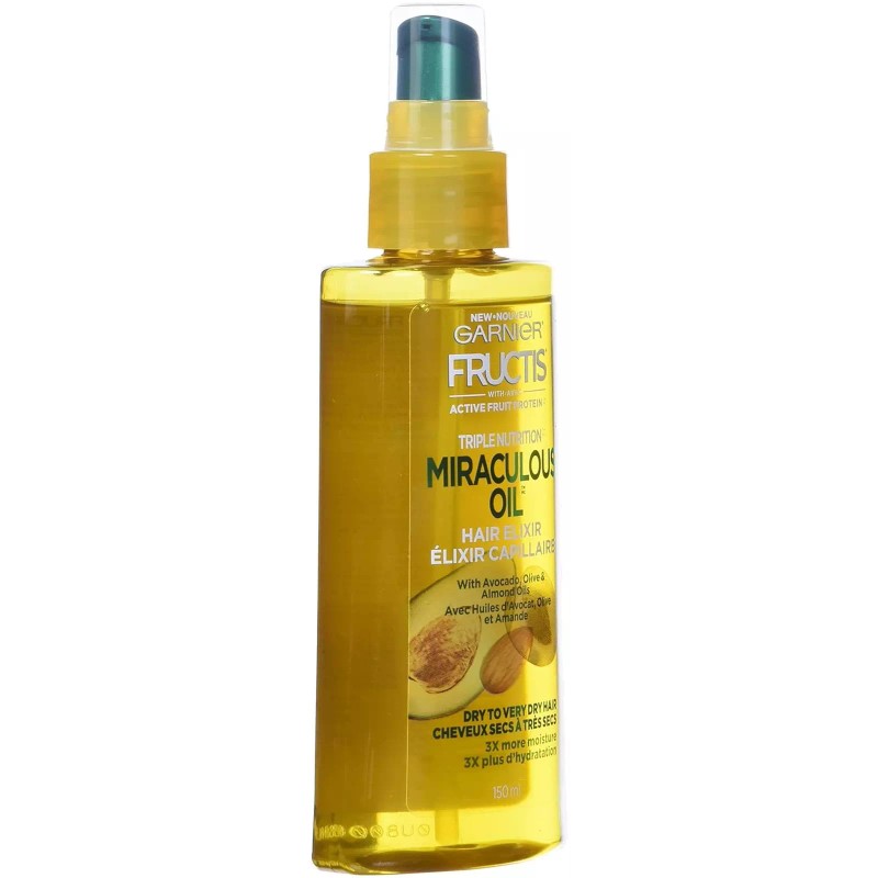 Garnier Fructis Triple Nutrition Marvelous Oil Hair Elixir, 5.0 Fl