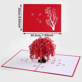 3D Romantic Card, 3D Greeting Card Wedding, Greeting Card, Wedding Card, 3D Pop Up Greeting Card, Romantic 3D Card, Pop Up Greeting Card with Flowers, Valentine's Day Cards, Wedding Card