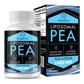 Ulmubra Pea Liposomal 1300 Mg 60 Cpsulas                                                                                                              