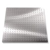 Qomolangma 16-inch Brushed Shower head. Solid Square Ultra Thin Rainfall Shower Head. Stainless Steel Showerhead Brushed