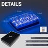 SHONELIGHTING Paver Lights, Solar 12-Color Outdoor Waterproof, In-Ground Brick LED