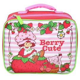 Fast Forward Strawberry Shortcake Rectangle Insulated Lunch Bag - Berry Cute