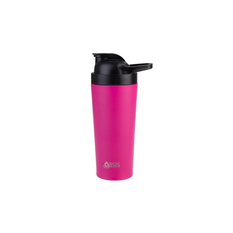 Oasis Stainless Steel Double Wall Insulated Protein Shaker 700 ml