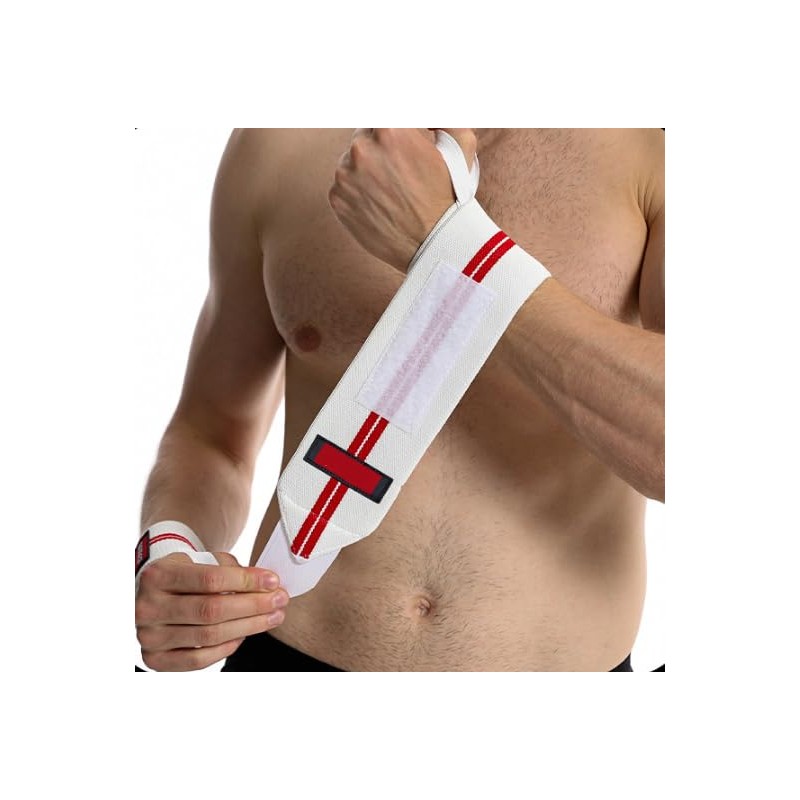 Improved Lifting Support & Stability - Gym Wrist Wraps for