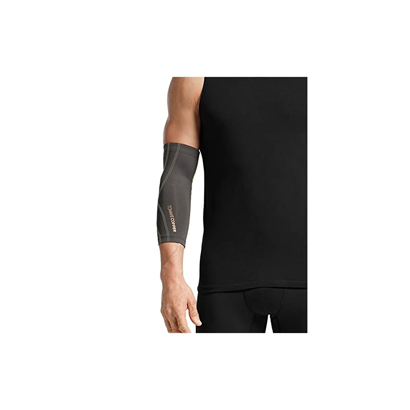 Tommie Copper Performance Elbow Compression Sleeve, UPF 50 Elbow Brace,