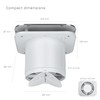 Turbionaire Trend 100 SSS Extraction, Extraction, Ventilation for Bathroom, Kitchen,
