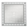 Square Drain Protection, Stainless Steel Drain Grid, Shower Drain Strainer,