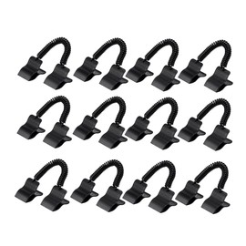 12 Pcs Swimming Pool Cover Clips for Above Ground Pools Solar Cover Reel Attachment Kit Wind Guard Swimming Pool Cover
