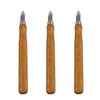 PDETVEO 3PCS Marking Knife, Precision Ground High Carbon Steel Blade