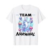 Funny Narwhal Jellyfish Animal Team Narwhal T-Shirt