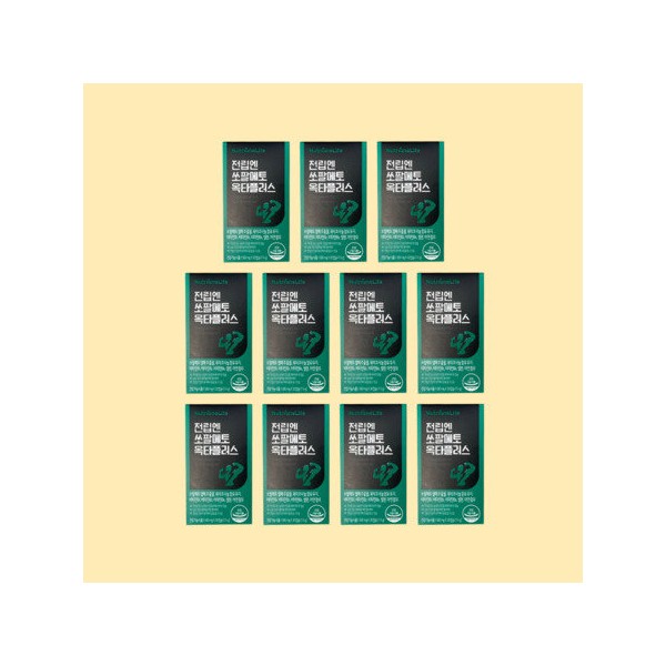 Jeonripen Saw Palmetto Octaplus 580mg 30 capsules 11 units 11