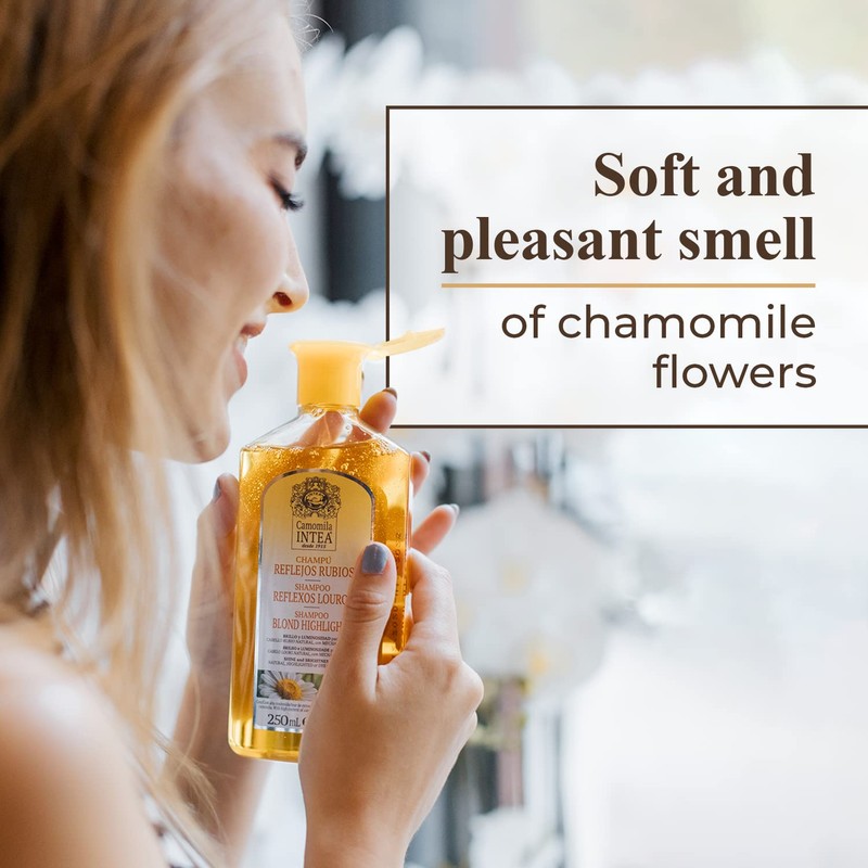 Intea Chamomile Shampoo – Premium Shampoo for Blonde Hair –